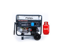 Генератор ГАЗ/бензиновий Forza FPG8800E 6.0/6.5 кВт з електрозапуском